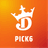DraftKings Pick6 logo